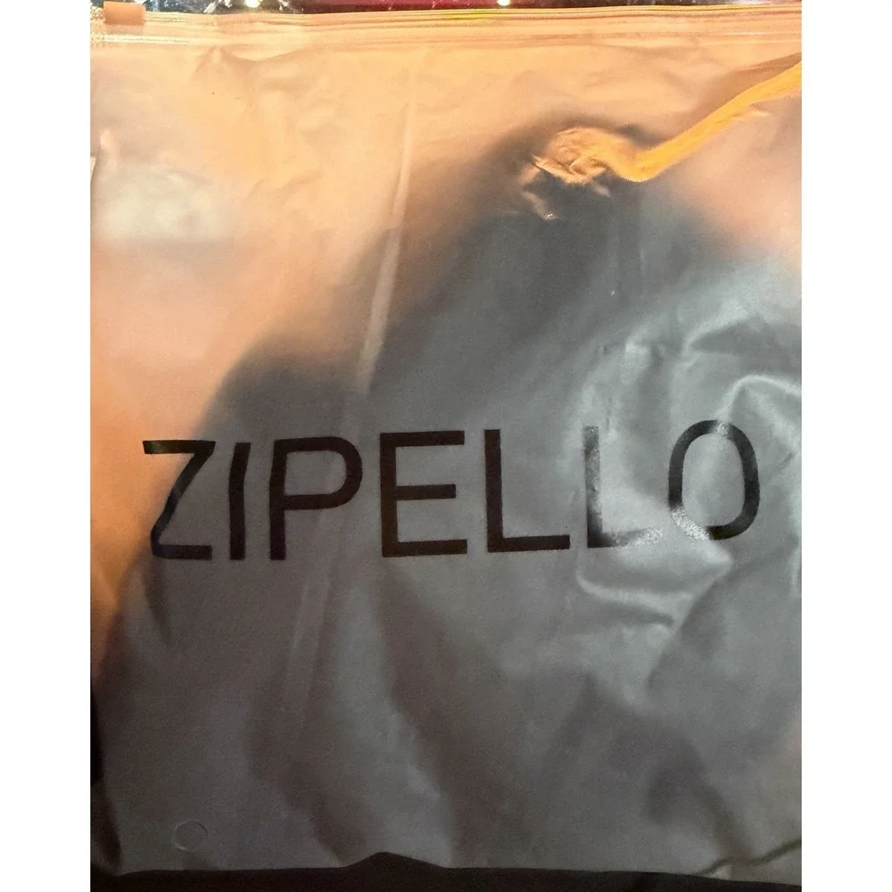 New In Bag‎ Zipello Infinity, Scarf, Black With Zipper Pocket